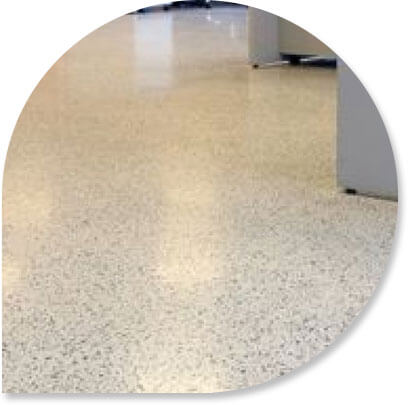 Plancher de flake vinyl